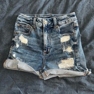 SOLD 🦅 AMERICAN EAGLE Curvy Hi-Rise Shortie, Size 2